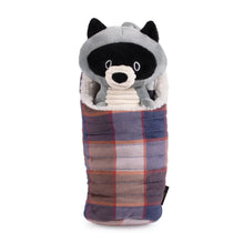 Load image into Gallery viewer, Raccoon Camp Pal Plush Dog Toy