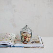 Load image into Gallery viewer, Recycled Glass Lemon Shaped Jar