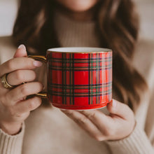 Load image into Gallery viewer, Plaid Coffee Mug