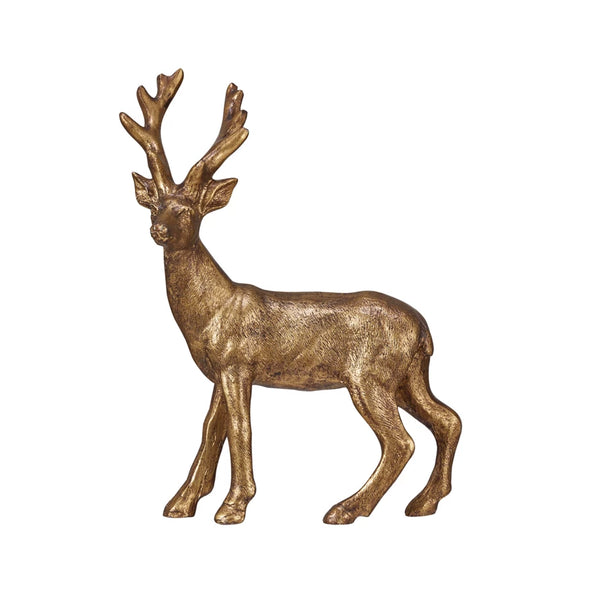 Resin Gold Deer