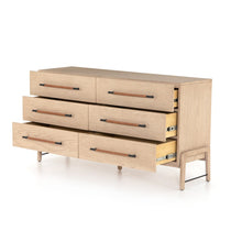 Load image into Gallery viewer, Rosedale 6 Drawer Dresser