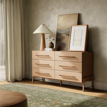 Load image into Gallery viewer, Rosedale 6 Drawer Dresser