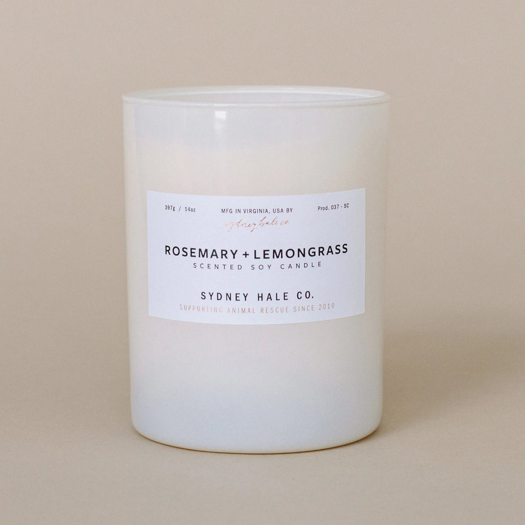 Rosemary + Lemongrass Candle