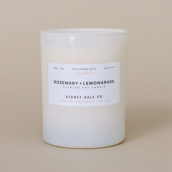 Rosemary + Lemongrass Candle
