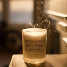 Load image into Gallery viewer, Rosemary + Lemongrass Candle
