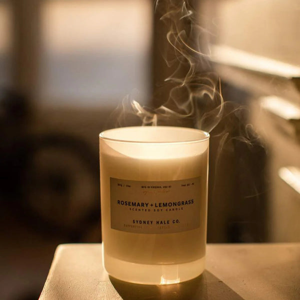 Rosemary + Lemongrass Candle