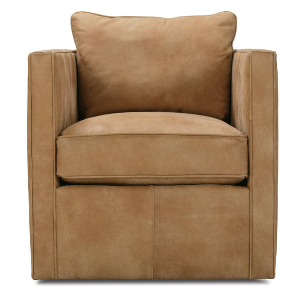 Rothko Leather Swivel Chair