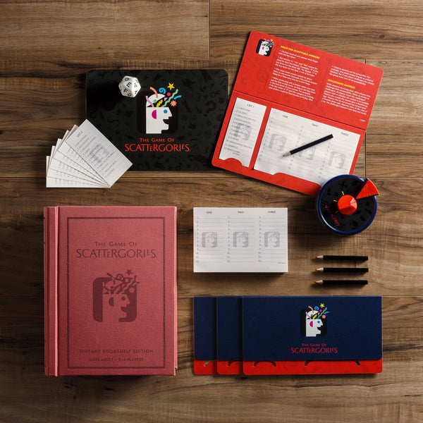 Scattergories Vintage Bookshelf Edition Game