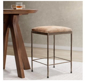 Bode Hide Counter Stool