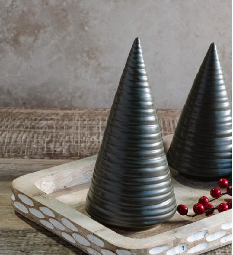 Dark Green Spiral Tree