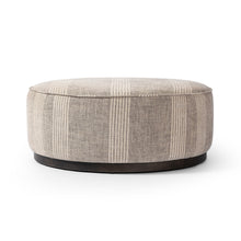 Load image into Gallery viewer, Sinclair Large Round Ottoman