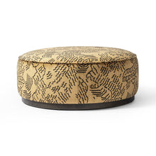 Load image into Gallery viewer, Sinclair Large Round Ottoman