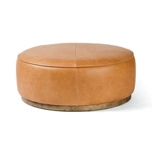 Load image into Gallery viewer, Sinclair Large Round Ottoman