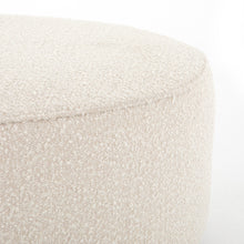 Load image into Gallery viewer, Sinclair Large Round Ottoman