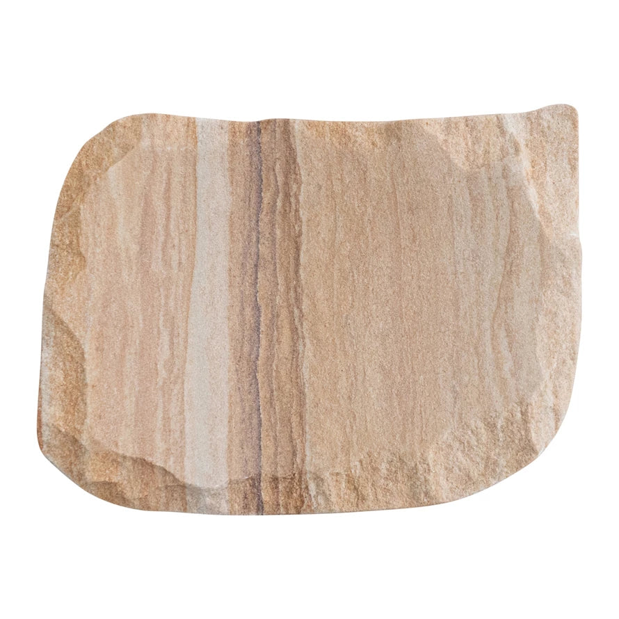 Rainbow Sandstone Soap Dish