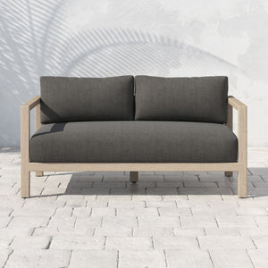 Sonoma 60" Outdoor Sofa, Washed Brown