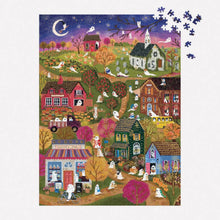 Load image into Gallery viewer, Spooky Village Puzzle