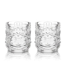 Load image into Gallery viewer, Stackable Crystal Tiki Cocktail Glasses