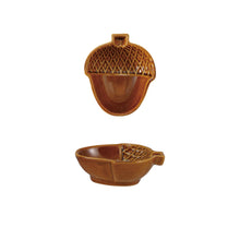 Load image into Gallery viewer, Stoneware Acorn Dish