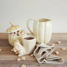 Load image into Gallery viewer, Stoneware Pumpkin Jar