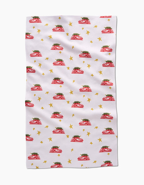 Christmas Bug Tea Towel