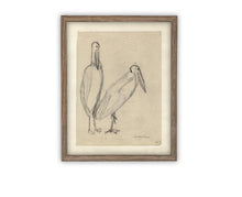 Load image into Gallery viewer, The Observers Vintage Framed Canvas Art