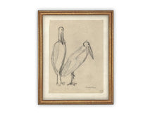 Load image into Gallery viewer, The Observers Vintage Framed Canvas Art