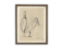Load image into Gallery viewer, The Observers Vintage Framed Canvas Art