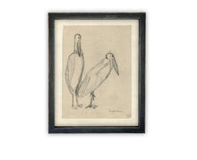 Load image into Gallery viewer, The Observers Vintage Framed Canvas Art