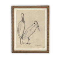 Load image into Gallery viewer, The Observers Vintage Framed Canvas Art