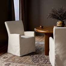Load image into Gallery viewer, Vista Slipcovered Dining Armchair