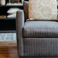 Load image into Gallery viewer, Floor Model Allie Striped Swivel Chair