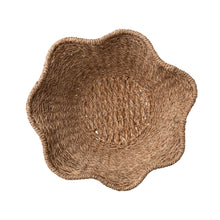Load image into Gallery viewer, Woven Bankuan &amp; Rattan Ruffled Bowl