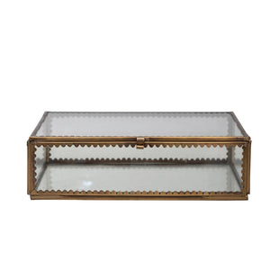 Brass & Glass Display Box