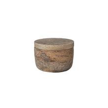 Load image into Gallery viewer, Mango Wood Salt Cellar With Lid