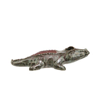 Load image into Gallery viewer, Stoneware Alligator Match Holder