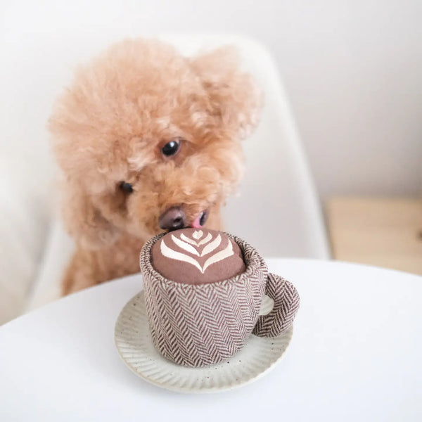Latte Pop Enrichment Dog Toy