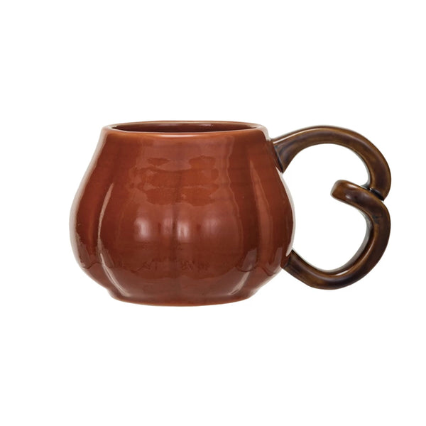 Pumpkin Stoneware Mug