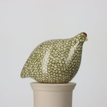 Load image into Gallery viewer, Quail White Speckled Green - Remy