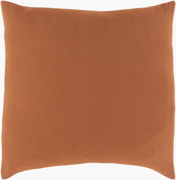 Rust Linen Duvet Set