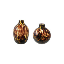 Load image into Gallery viewer, Tortoise Glass Vase