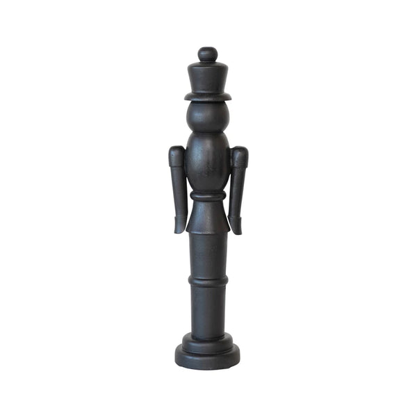 Black Mango Wood Nutcracker