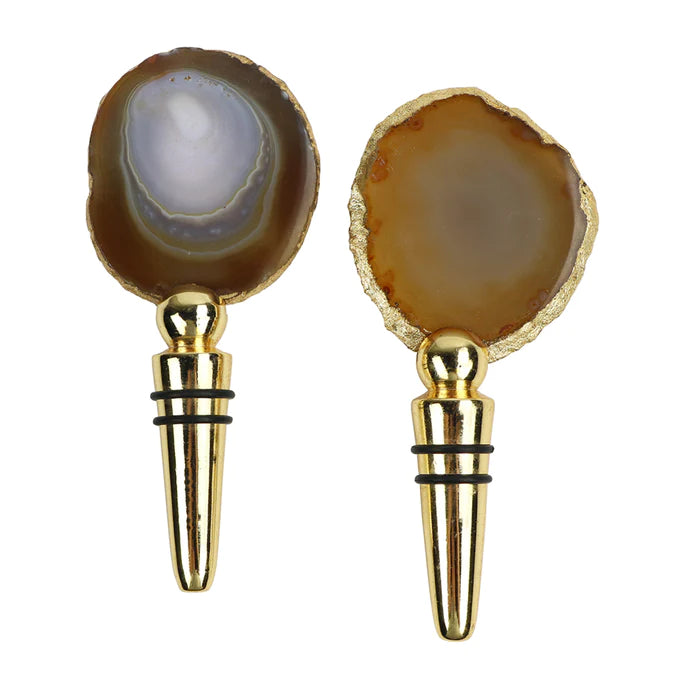 Agate Bottle Stopper