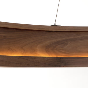 Baum Chandelier- Dark Walnut