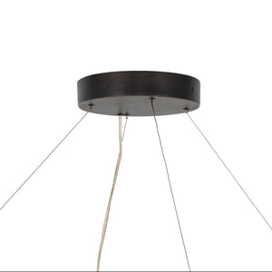 Baum Chandelier- Dark Walnut