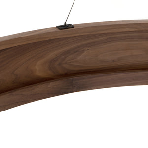 Baum Chandelier- Dark Walnut