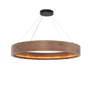 Baum Chandelier- Dark Walnut