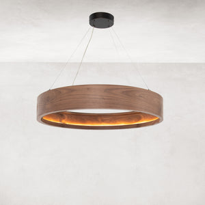 Baum Chandelier- Dark Walnut