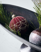Load image into Gallery viewer, Burgundy Velour Ornament