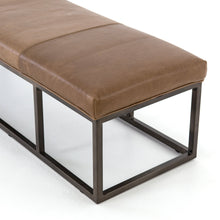Load image into Gallery viewer, Beaumont Leather Bench